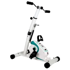 Electronic Physical Therapy Rehab Bike Trainer Exerciser Cycle Arm Leg Pedal Exerciser Bike Health Mini Velotrenajor