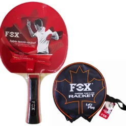 FOX Table Tennis Racket Long Handle With Case 1-Star Tennis Raketi