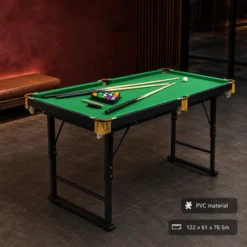 Folding Billiard Table Pool Game Table Indoor Kids Mini Bilyard Masası