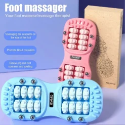 Magnetic Bead Foot Massage Roller Acupressure Reflexology Tool for Plantar Fasciitis Relief