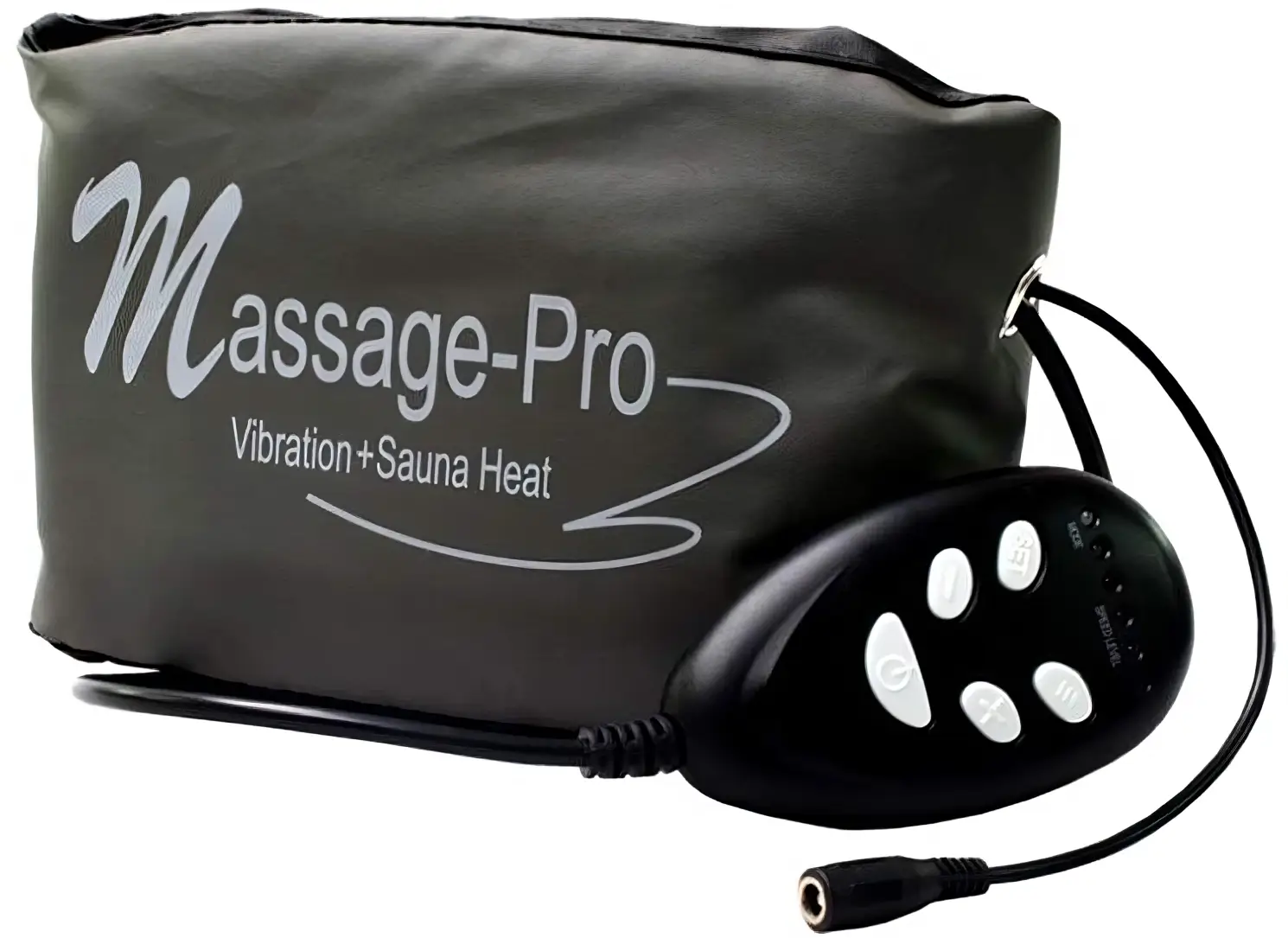 Massage Pro Slimming Belt With 5 Speed Vibration & Sauna Heat Weight Loss Body Wrap - Image 3