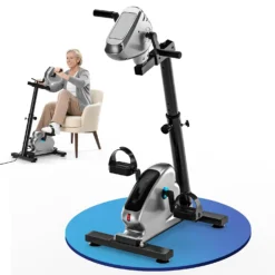 Pedal Trainer, Exercise Bike for Seniors with Double Motors Mini Velotrenajor