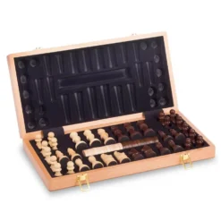 Red Chess Şahmat Nərd Şaşki Dəsti 55 Sm