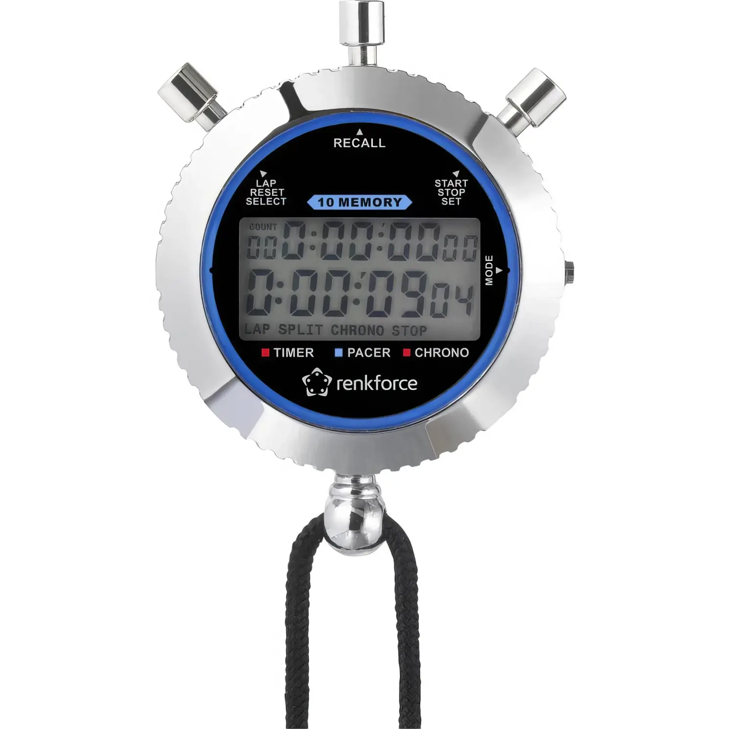 Renkforce RF-SW-200 Digital Stopwatch Nikel Saniyəölçən - Image 2