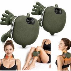 Turtle Shaped Neck & Shoulder Bionic Heated Massager Masaj Aləti