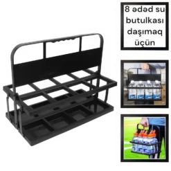 Water Bottle Bag 8 ədəd su butulkası yığmaq üçün qab