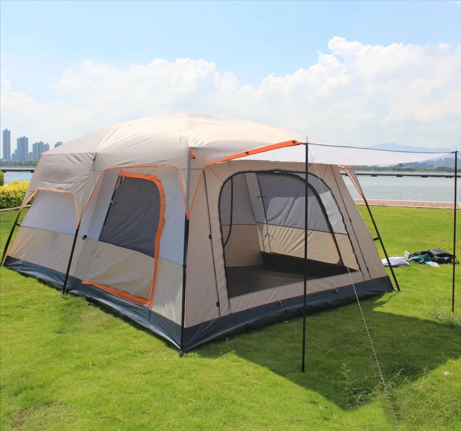 096 Large 8-12 Persons Multi-Functional Camping Tent (A-0024) 8-12 Nəfərlik Kamp Çadırı - Image 5