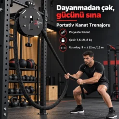 Endless Rope Pull Machine For HIIT & Functional Training - Portable Kanat