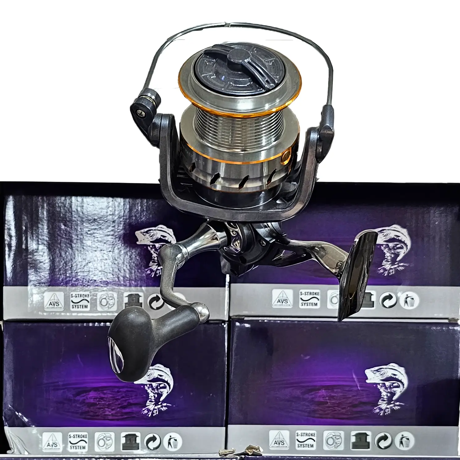 Fishing Reels Sports Leisure Purple