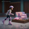 Inline Skate Roller Blade Rolik Uşaqlar Üçün Pink