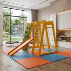 Kids Playground Complex WS-01 Blue Uşaq Oyun Kompleksi