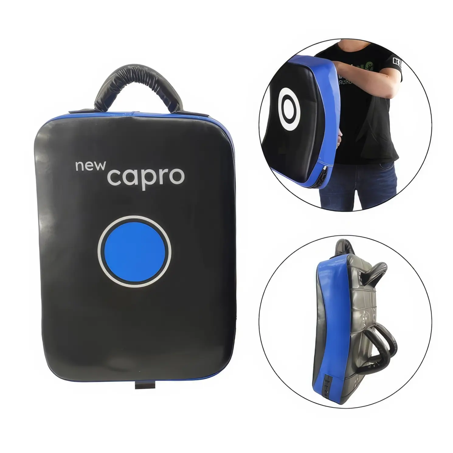 New Capro Quad Blue Lapa Boxing Mitts