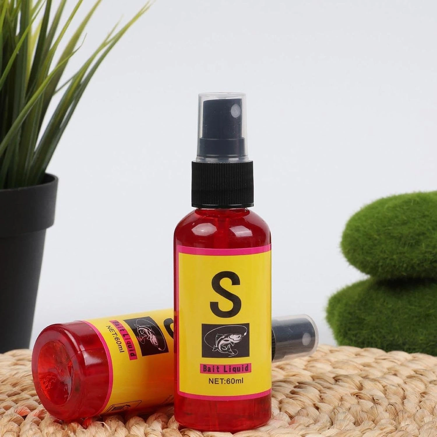 Red Fishing Liquid Effective Fishing Scent Attractant for Trout Bass Crucian Yem - Image 2
