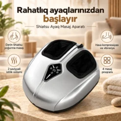 Shiatsu Ayaq Masaj Aparatı 3D Foot Massager