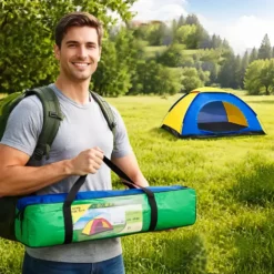 Unpack Tent 6 Person 6 Nəfərlik Kamp Çadırı