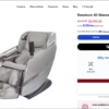 CUCKOO Renature 4D Massage Chair Masaj Kreslosu - Image 3