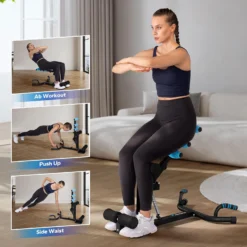 3 In 1 Multifunctional Deep Squat Machine with Roman Chair Function Squat Lövhəsi