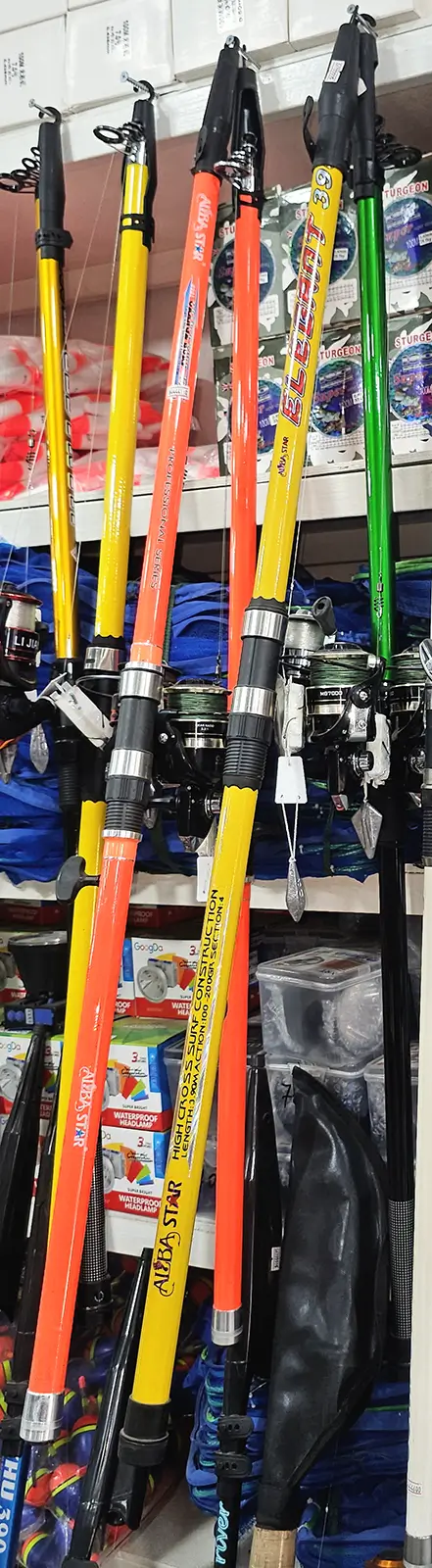 Albastar Elegant 2255 Surf Fishing Rod Tilov Ağacı Spinninq - Image 2