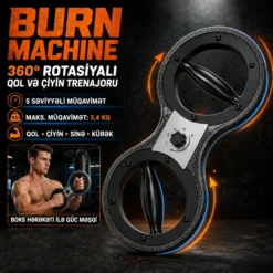 Burn Machine 360° Rotating Shoulder Trainer Premium Espander