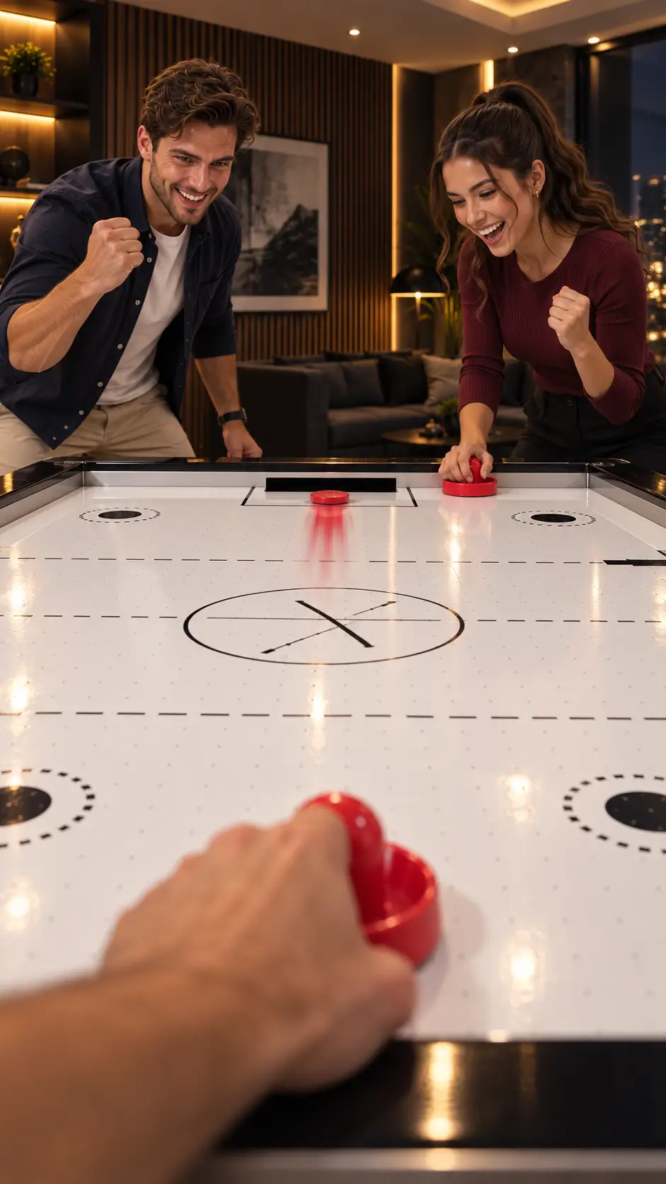 Volks Air Hockey Table HT-1600 Stolüstü Xokkey Oyunu - Image 4