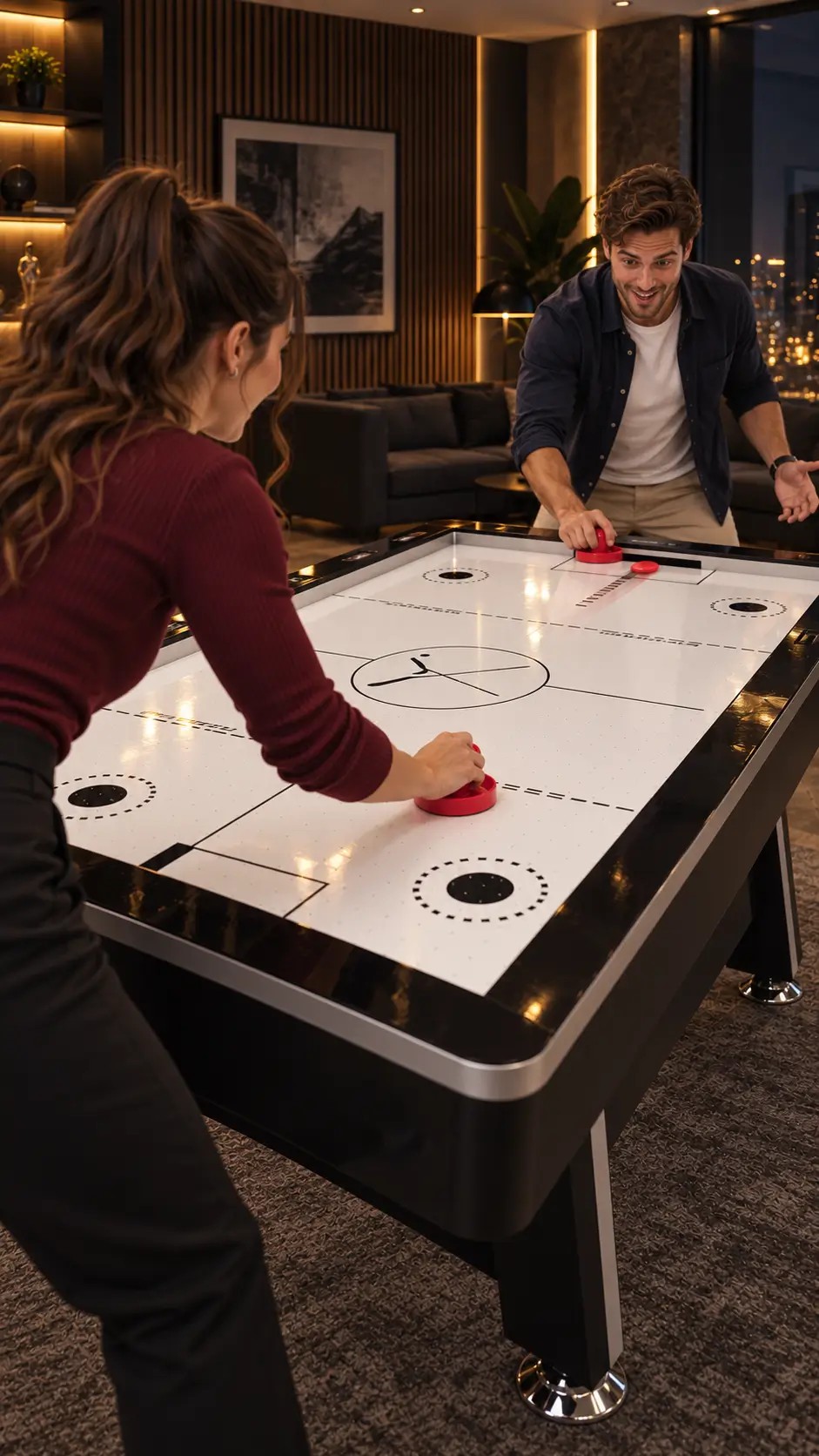 Volks Air Hockey Table HT-1600 Stolüstü Xokkey Oyunu - Image 7