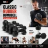 Classic Rubber Dumbbell Klassik Qantel 2