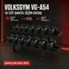 Dumbbell Rack VG-A54 10 Pars Qantel Üçün Dayaq Tutucu Lövhə Поставка