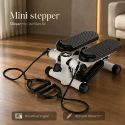 Exercise Stepper Mini Stepper with Bants