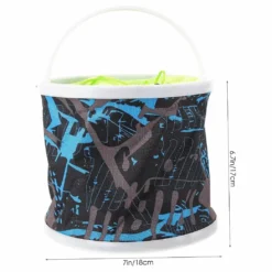 Foldable Fishing Bait Bucket Balıq Qabı