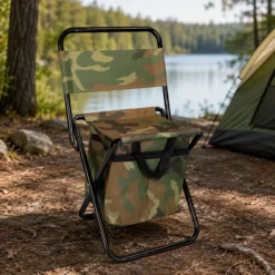 Folding Fishing Chair Çantalı Qatlanan Balıqçı Kempinq Stulu