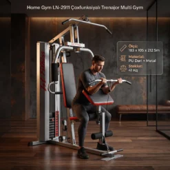 Home Gym LN-2911 Çoxfunksiyalı Trenajor Multi Gym