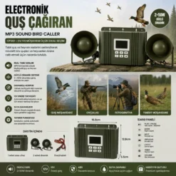 Hunting Decoy Device MP3 Sound Bird Caller Quş Çağıran