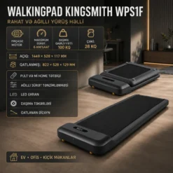 KingSmith WalkingPad C2 (WPS1F) Folding Treadmill Qaçış Trenajoru