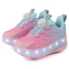 LED Lights Inline Skate LED İşıqlı Rolik Ayaqqabılar 2 - Image 8