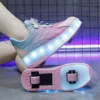 LED Lights Inline Skate LED İşıqlı Rolik Ayaqqabılar 2 - Image 6