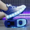 LED Lights Inline Skate LED İşıqlı Rolik Ayaqqabılar 2 - Image 4