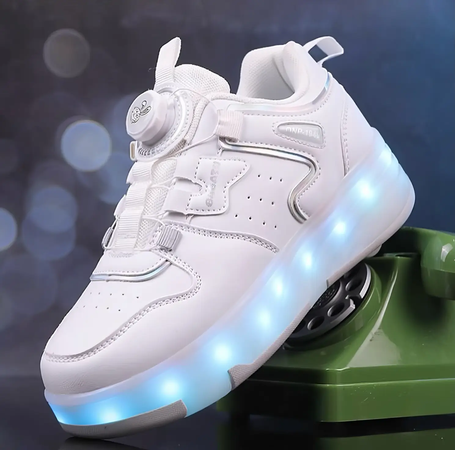 LED Lights Inline Skate LED İşıqlı Rolik Ayaqqabılar - Image 4