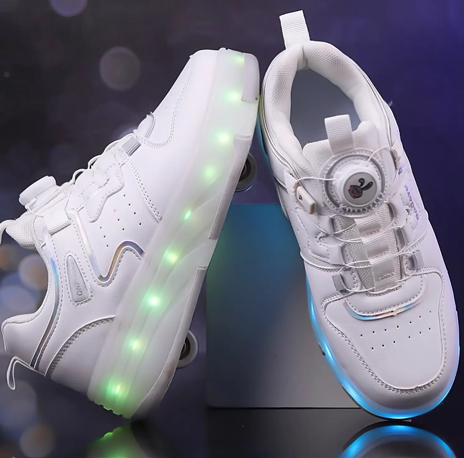 LED Lights Inline Skate LED İşıqlı Rolik Ayaqqabılar - Image 2