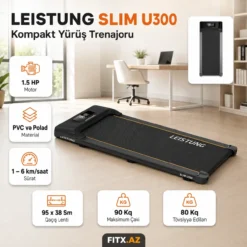 LEISTUNG SLIM U300 Treadmill Qaçış Trenajoru (Беговой)