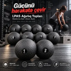 LPAS Ağırlıq Topları Medicine Ball (SLAM BALL)