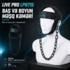 Live Pro LP8715 HEAD NECK STRENGTH TRAINING Baş Boyun Zəncirli Ağırlıq Qaldırma Kəməri