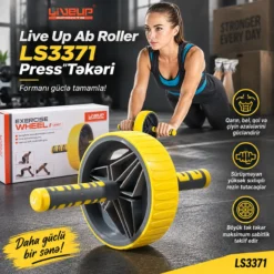Live Up Ab Roller LS3371 Press Təkəri