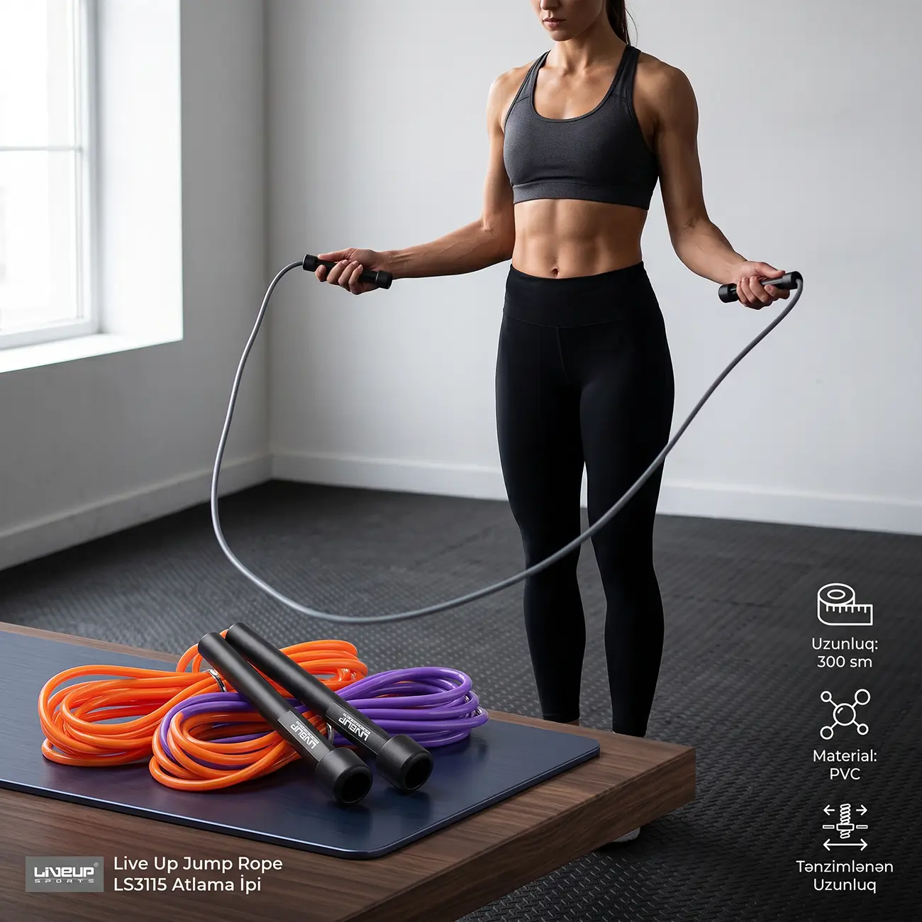 Live Up Jump Rope LS3115 Atlama İpi
