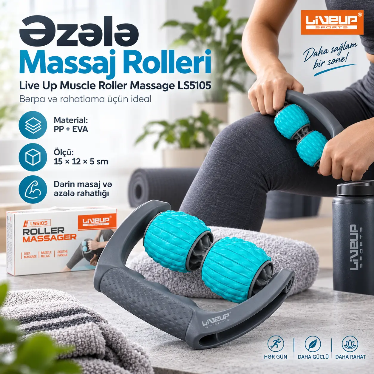Live Up Muscle Roller Massage LS5105