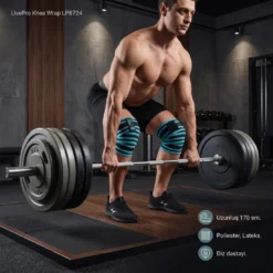 LivePro Knee Wrap LP8724 Tənzimlənən Diz Bandajı
