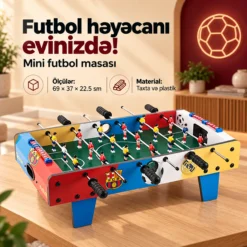 Mini Soccer Table Futbol Masası Foosball 3