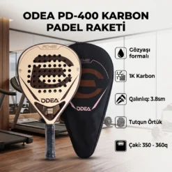Odea PD-400 Karbon Padel Raketi