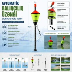 Portable Automatic Fishing Float Avtomatik Balıqçılıq Şamandırası
