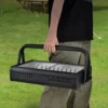 Portable Charcoal BBQ Grill with Handle 43 x 30 Sm - Image 2