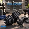 Portativ Tənzimlənən Rezin Qantellər